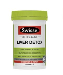 Viên uống Liver Detox Swisse Ultiboost 200 viên - bổ gan và thải độc gan của Úc