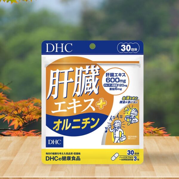 Viên uống DHC Liver Essence+Ornithine 90 viên tăng cường chức năng gan