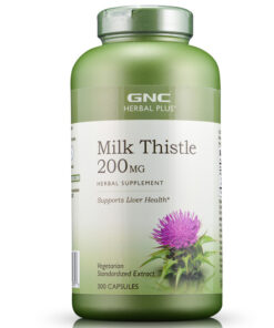 Viên uống giải độc gan Milk Thistle 200mg GNC Herbal Plus