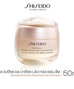 Kem dưỡng da chống lão hóa Shiseido Benefiance Wrinkle Smoothing Cream Enriched 50ml cho da khô và da thường