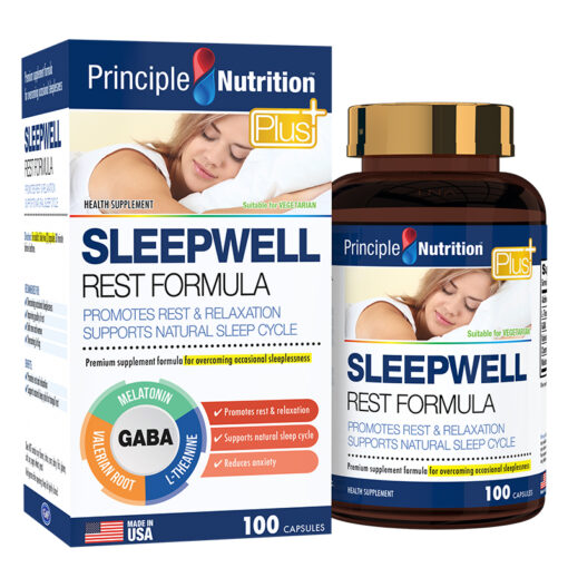 Viên Hỗ Trợ Giấc Ngủ Principle Nutrition Sleep Well Rest Formula 100 viên