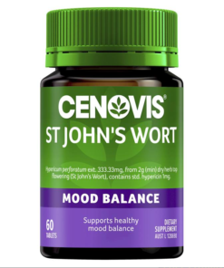 Cenovis® St John's Wort 2000mg an thần chống trầm cảm nhẹ