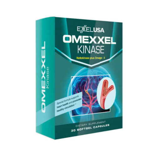 Viên uống tan huyết khối, cải thiện tuần hoàn máu Omexxel Kinase