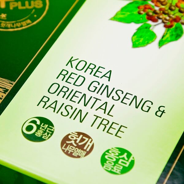 Nước Hồng Sâm Bổ Gan Daedong Korea Red Ginseng & Oriental Raisin Tree