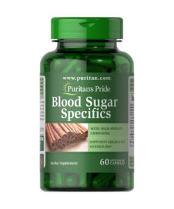 puritan's pride blood sugar specifics