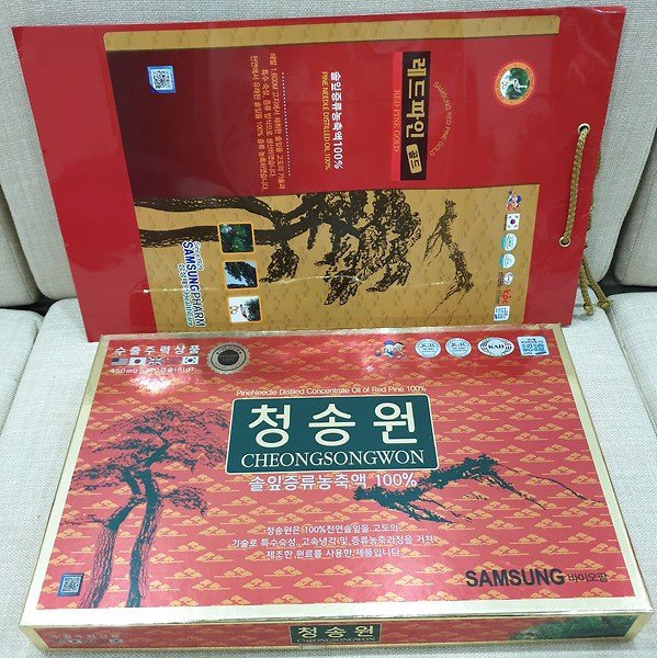 Tinh Dầu Thông Đỏ Cheongsongwon SamSung Hàn Quốc 180 viên