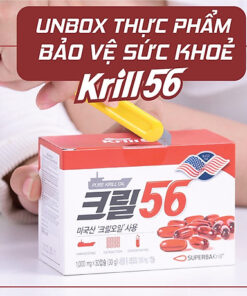 Dầu nhuyễn thể Krill56 1000mg Pulses - Red Omega 3