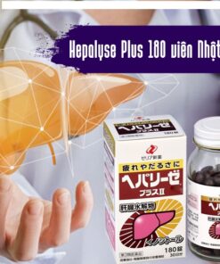 Viên uống bổ gan Hepalyse Plus II Nhật Bản 180 viên