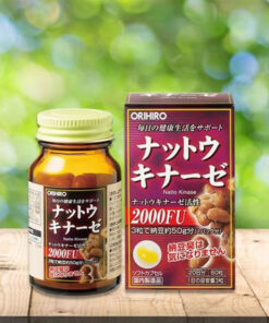 Viên uống hỗ trợ điều trị tai biến Natto Kinase 2000FU Orihiro 60 viên