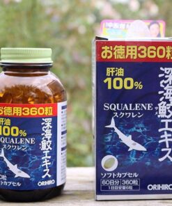 Viên uống sụn vi cá mập Squalene Orihiro Deep Sea Shark Extract Nhật Bản 360 viên
