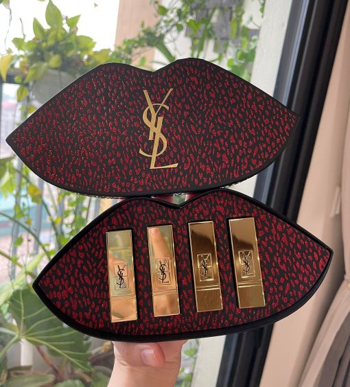 SET 4 CÂY SON YSL ROUGE PUR COUTURE MINI COLLECTION