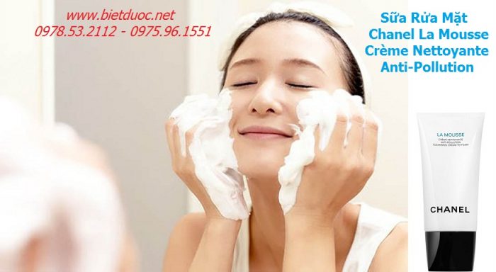 CHANEL LA MOUSSE AntiPollution Cleansing CreamToFoam 150 ml Full Size   eBay